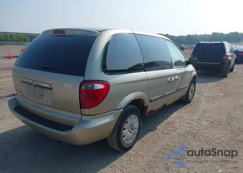 2005 Chrysler Town & Country из США, поврежденный, VIN 1C4GP45R85B437975